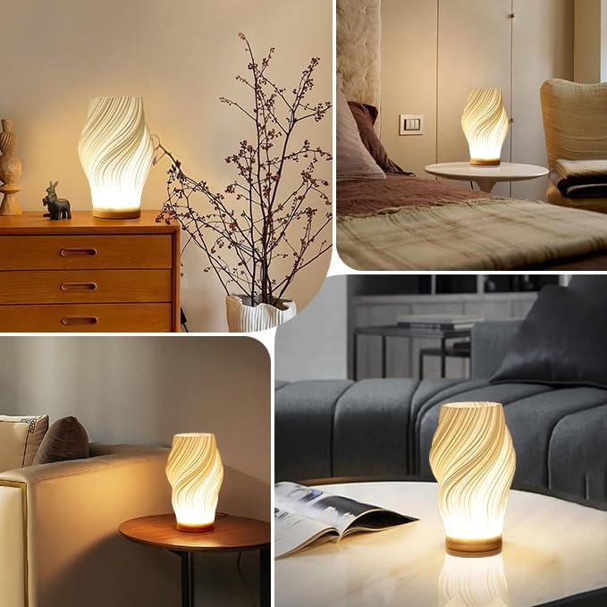 Designer LED table lamp with soft light for cozy interiors | Kalsten