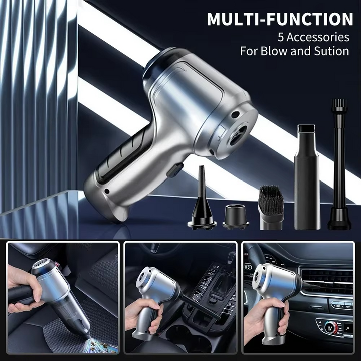 Kalsten | High-Power 95000PA Wireless Car Vacuum Cleaner