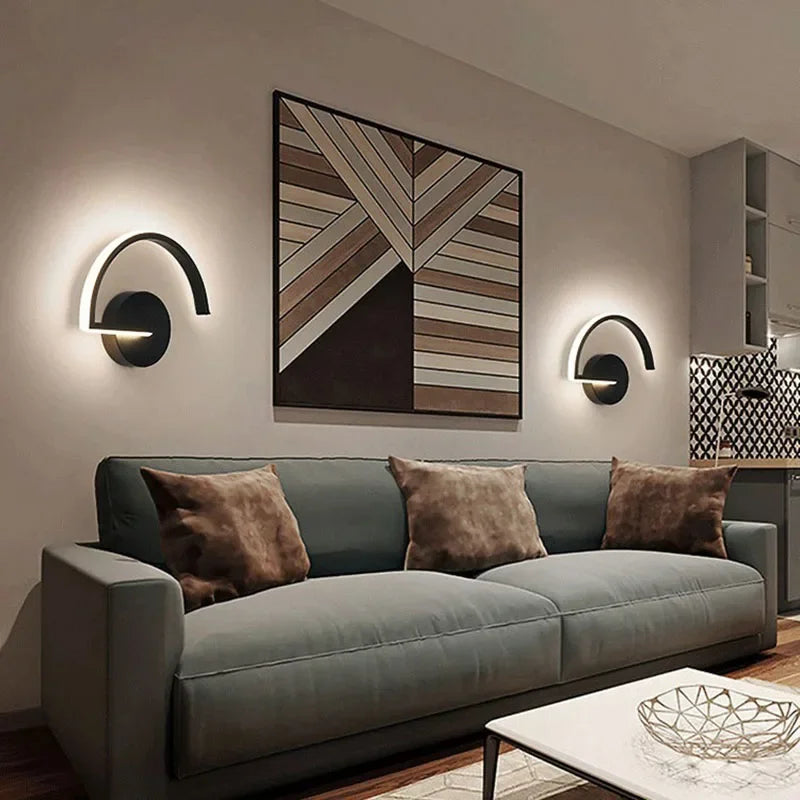Modern LED Wall Lamp Bedside Sconce - Home Decor Lighting Fixture for Living Room, Bedroom, Hotel | Kalsten