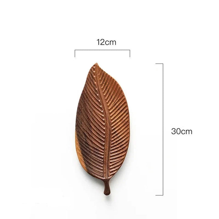 Leaf Shape Fruit Plate | Kalsten