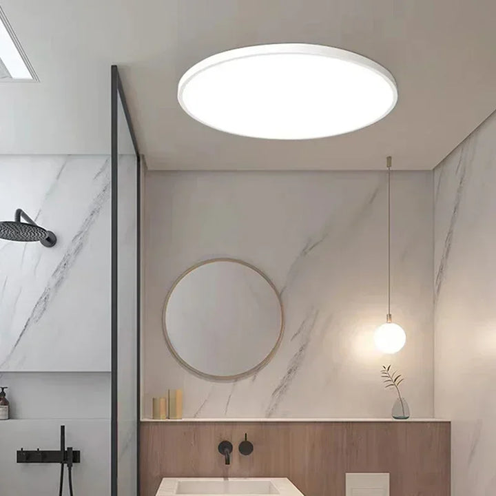 Modern LED Round Ceiling Lamps - Ceiling Light Fixtures for Living Room, Bedroom, Bathroom, Dining Room, Kitchen | Kalsten