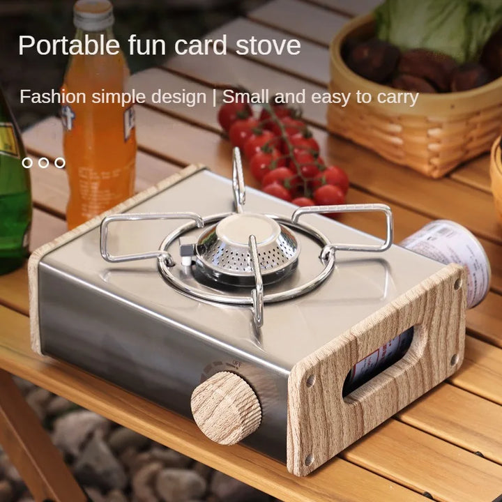 On-the-Go Cooking Stainless Steel Outdoor Camping Stove | Kalsten