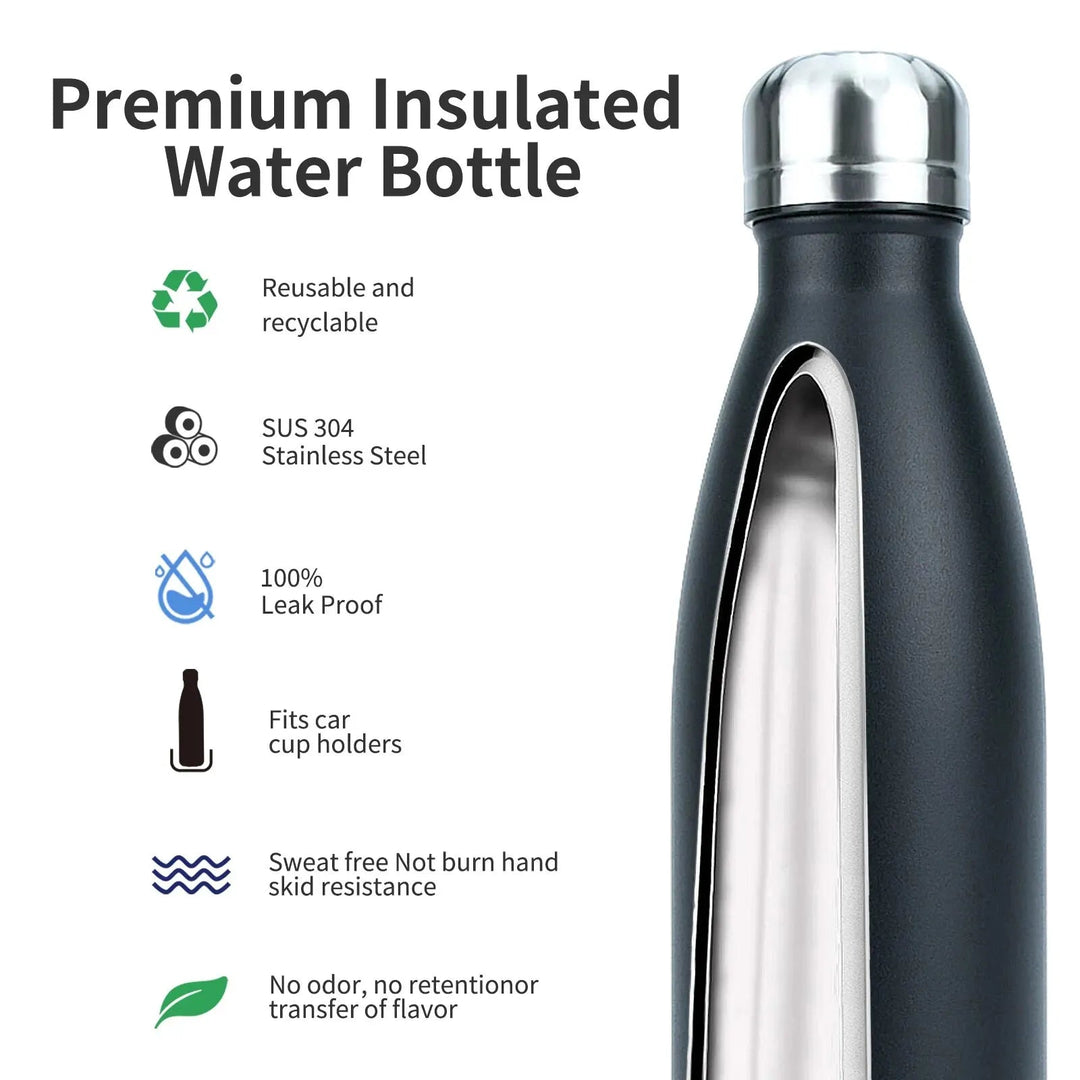 500 ml stainless steel bottle with vacuum insulation | Kalsten