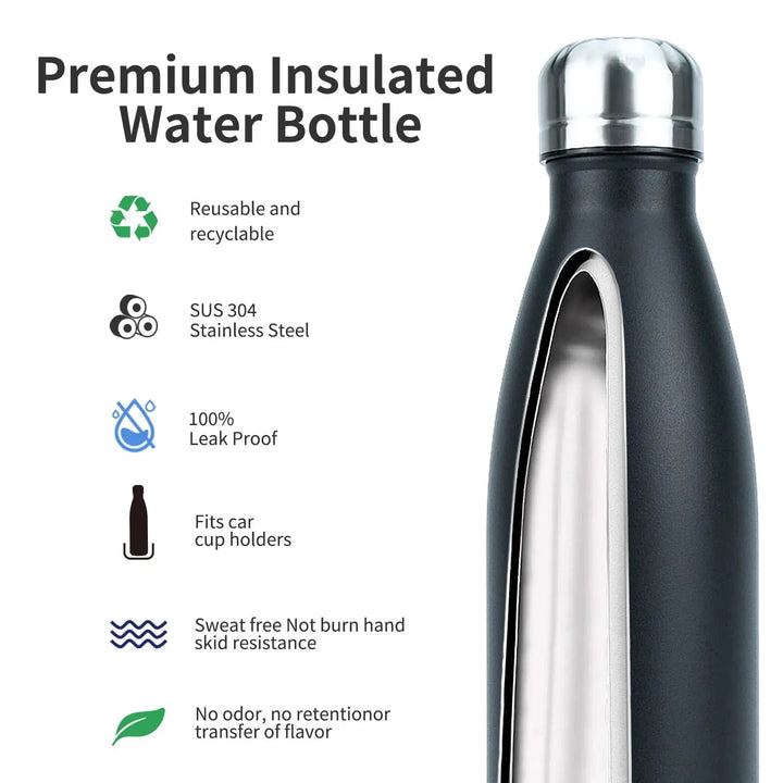 500 ml stainless steel bottle with vacuum insulation | Kalsten