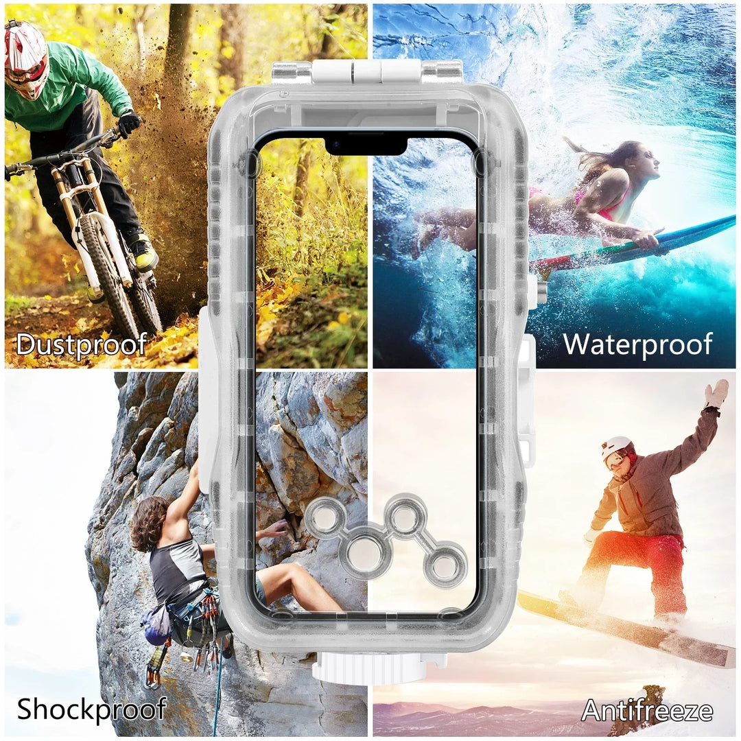 Kalsten | Waterproof Diving Case for iPhone with 40m Depth Protection & Touch Control – AquaShield