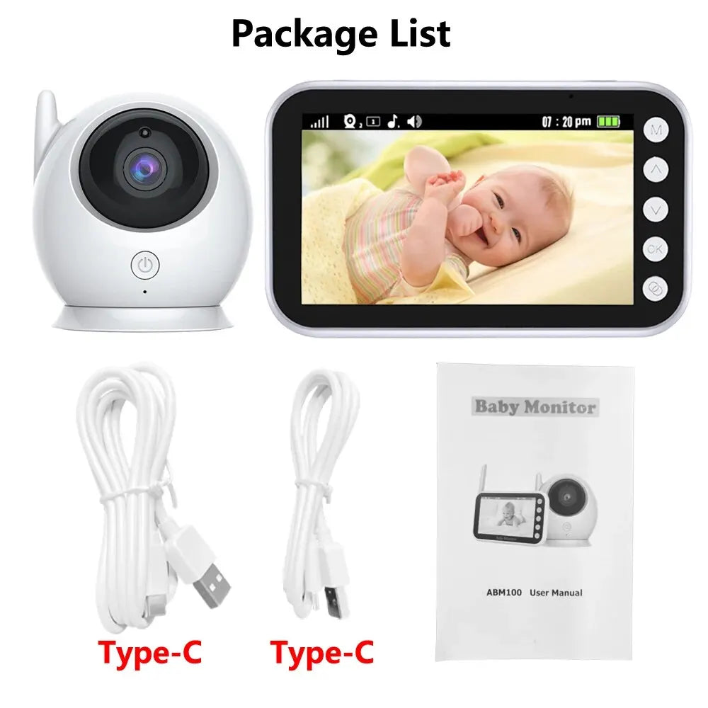 Kalsten | Baby Monitor Surveillance Night Vision Music Nanny Camera