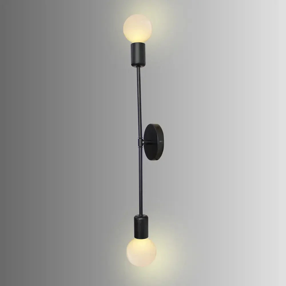 Modern Nordic Wall Light – Vintage Industrial E27 Bedside Sconce for Bedroom, Living Room, Kitchen, and Dining Room | Kalsten