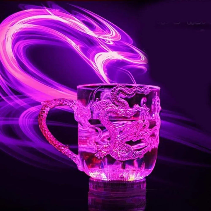 Color-Changing LED Dragon Mug – Beer, Coffee, Tea Cup