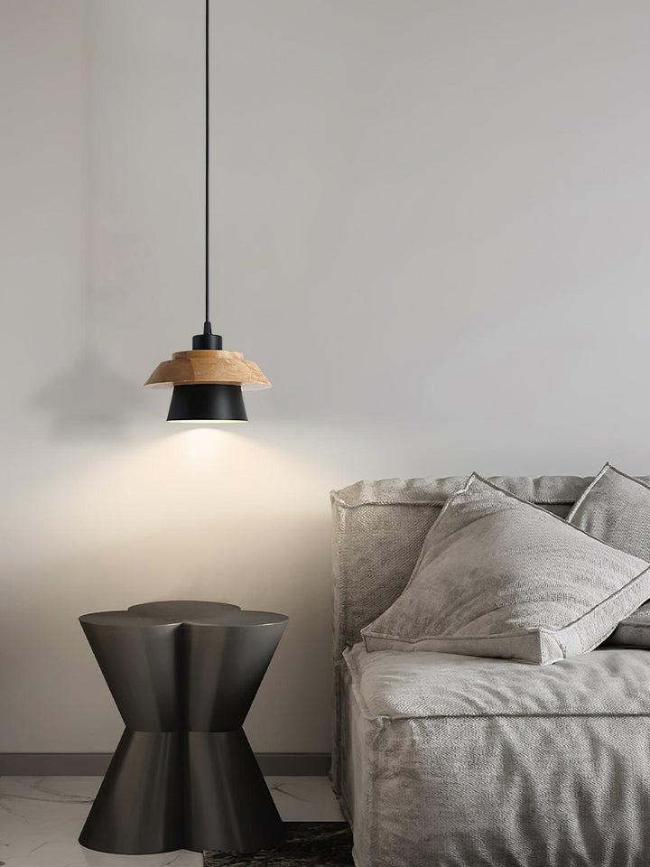 Stone Wood Droplight Pendant Lamp | Kalsten