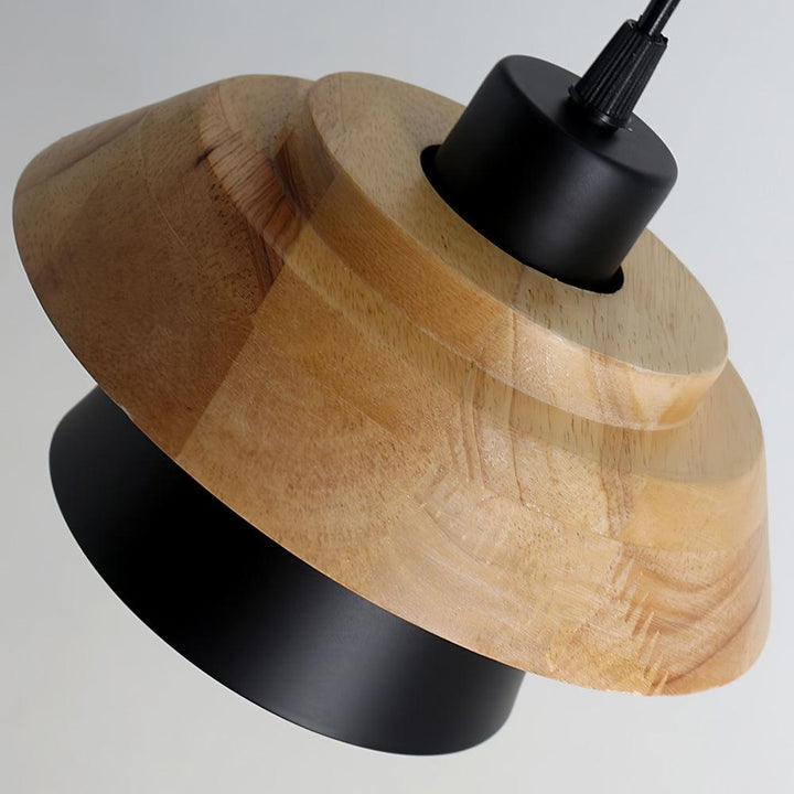 Stone Wood Droplight Pendant Lamp | Kalsten