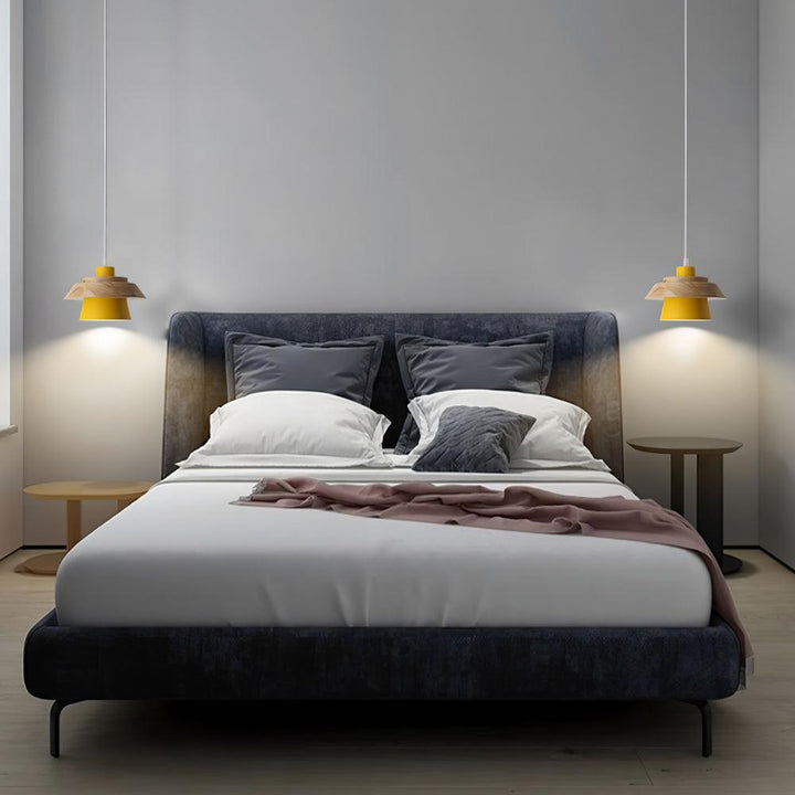 Stone Wood Droplight Pendant Lamp | Kalsten