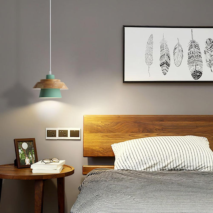 Stone Wood Droplight Pendant Lamp | Kalsten