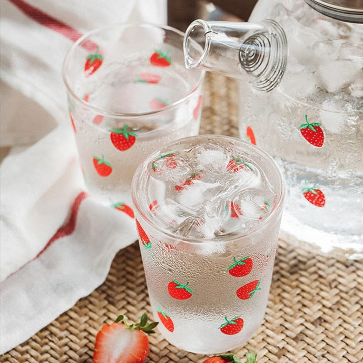 Strawberry Glass Teapot | Kalsten