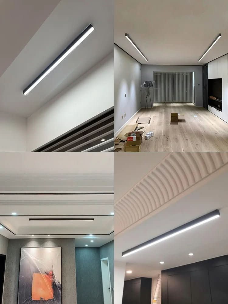 Ceiling Light Aluminum LED 24 in Modern Indoor Living Room Kitchen Hallway Illumination Fixture | Kalsten