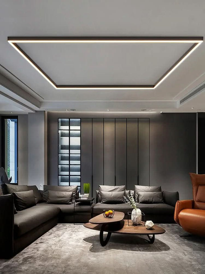Ceiling Light Aluminum LED 24 in Modern Indoor Living Room Kitchen Hallway Illumination Fixture | Kalsten