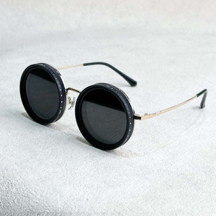 VisionRound Polarized Sunglasses – Unisex Retro Design with Adjustable Light Filter | Kalsten