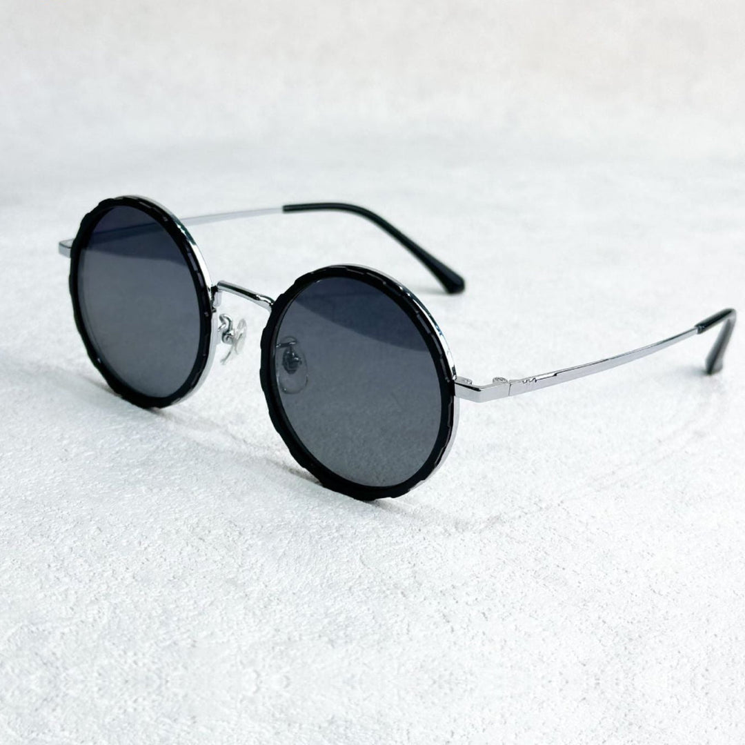VisionRound Polarized Sunglasses – Unisex Retro Design with Adjustable Light Filter | Kalsten