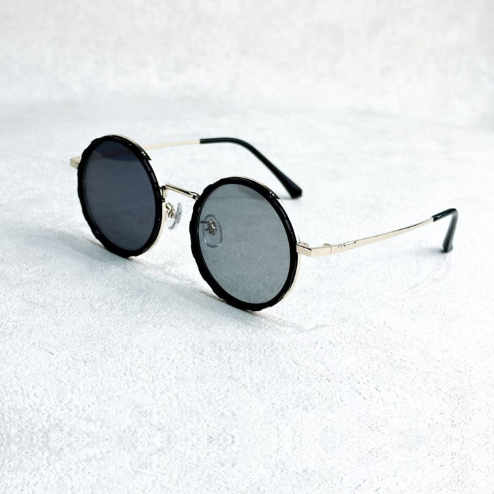 VisionRound Polarized Sunglasses – Unisex Retro Design with Adjustable Light Filter | Kalsten