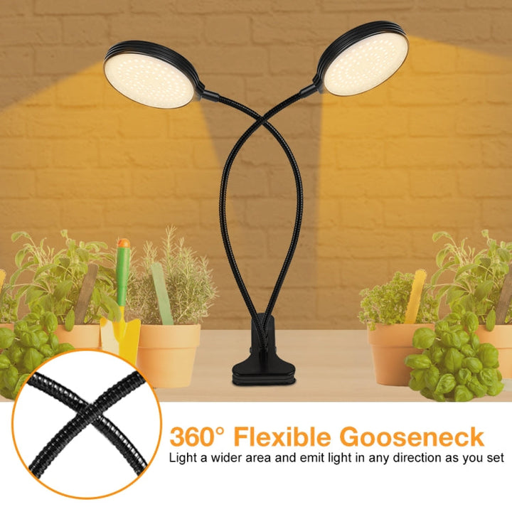 LED Plant Growth Light – USB, Waterproof, Full Spectrum