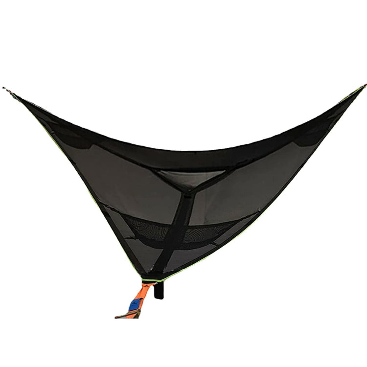Kalsten | 2.8 m Family Outdoor Portable Air Tent Multi-Person Camping Triangle Hammock (Black)