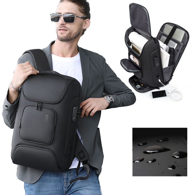 Kalsten | BANGE BG-7216plus Anti-theft Waterproof Travel Men's Backpack 15.6 Inch Laptop Bag (Gray)