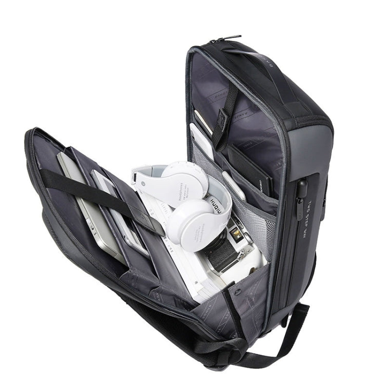 Kalsten | BANGE BG-7216plus Anti-theft Waterproof Travel Men's Backpack 15.6 Inch Laptop Bag (Gray)