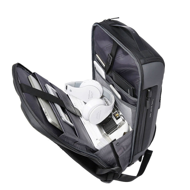 Kalsten | BANGE BG-7216plus Anti-theft Waterproof Travel Men's Backpack 15.6 Inch Laptop Bag (Gray)