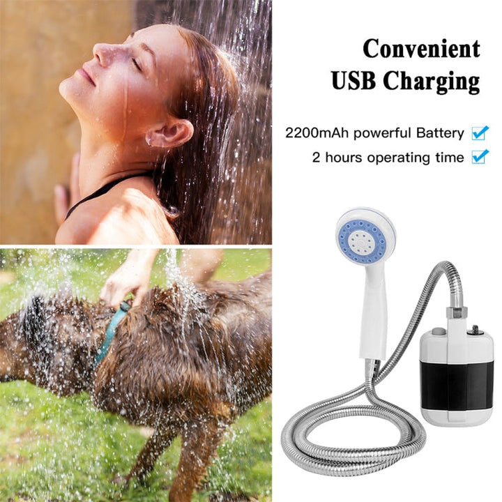 Rechargeable Portable Camping Shower