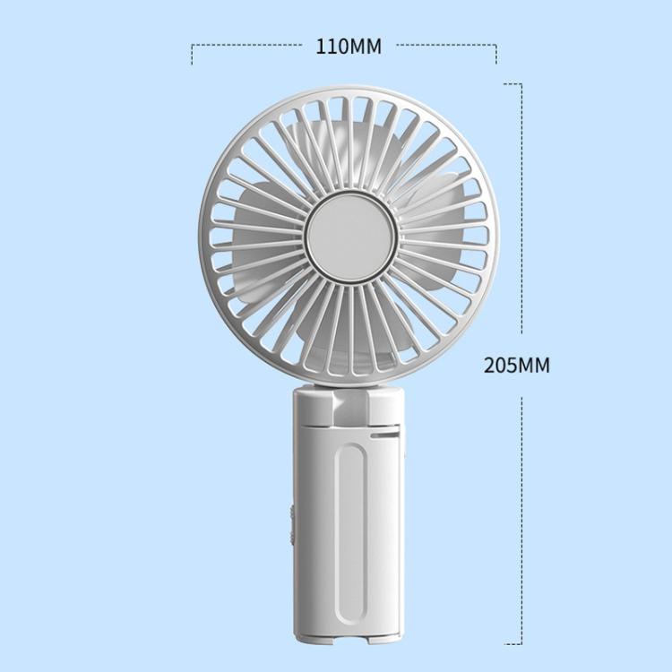 Folding Hanging Umbrella Fan USB Handheld Portable Umbrella Clip Fan Compact Desktop Fan(Pink) | Kalsten