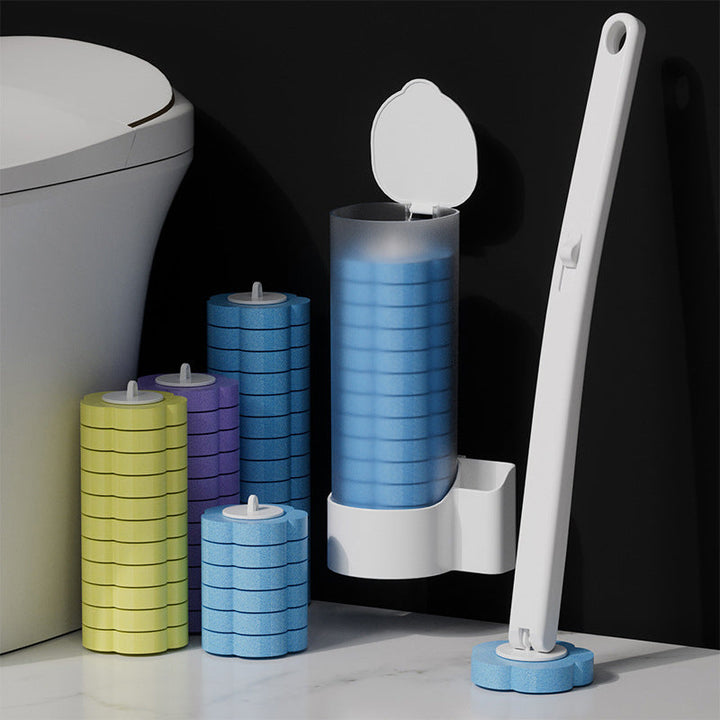 HygiBrush Disposable Toilet Brush with Replaceable Sponge Heads | Kalsten