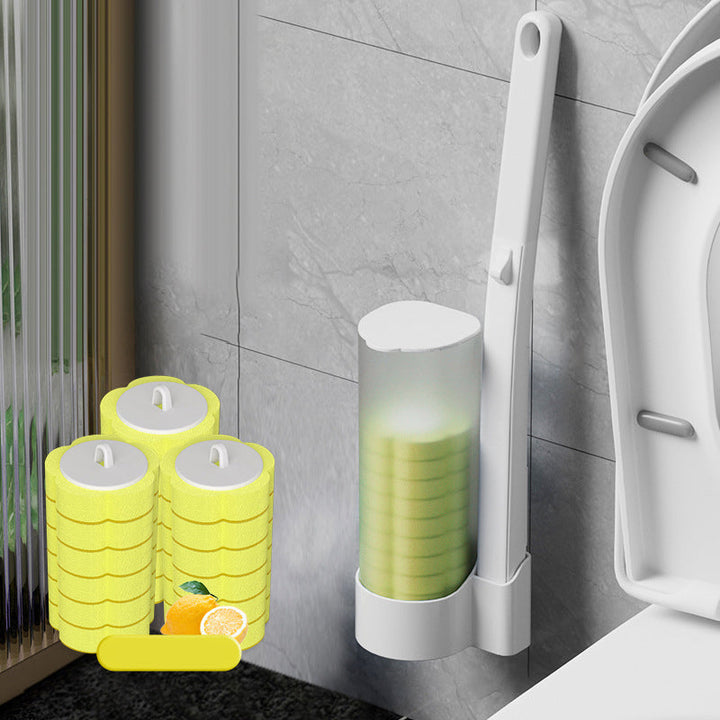 HygiBrush Disposable Toilet Brush with Replaceable Sponge Heads | Kalsten