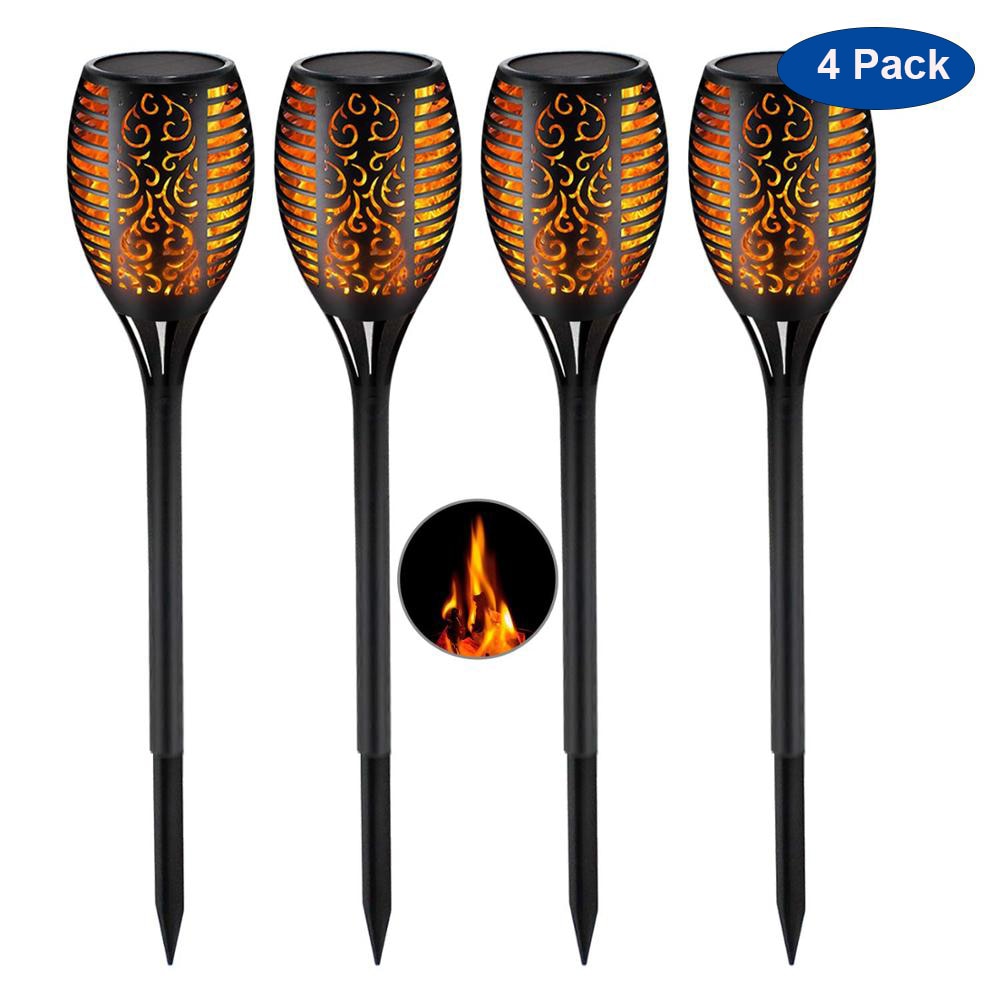 LED Solar Garden Torpedoes Deluxe 96 LED (4 pieces) | Kalsten