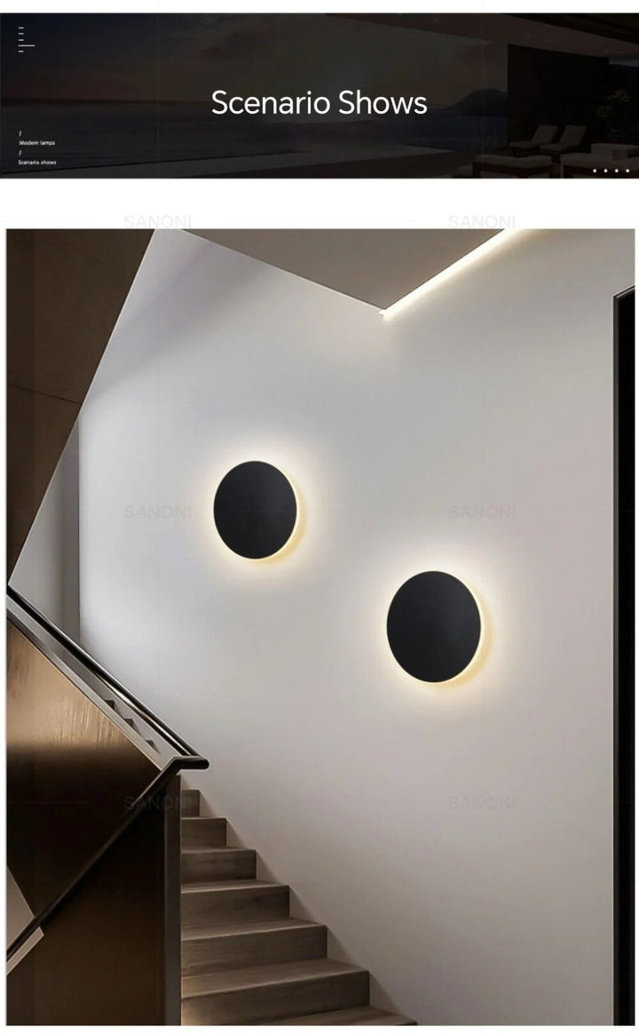 Sleeksphere - Round LED Wall Light | Kalsten