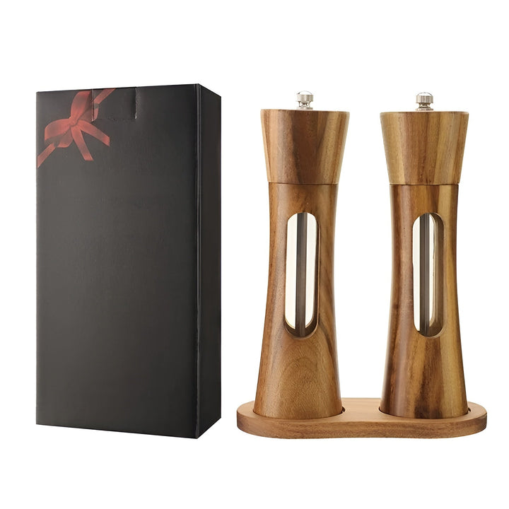 Manual Salt & Pepper Grinder Set