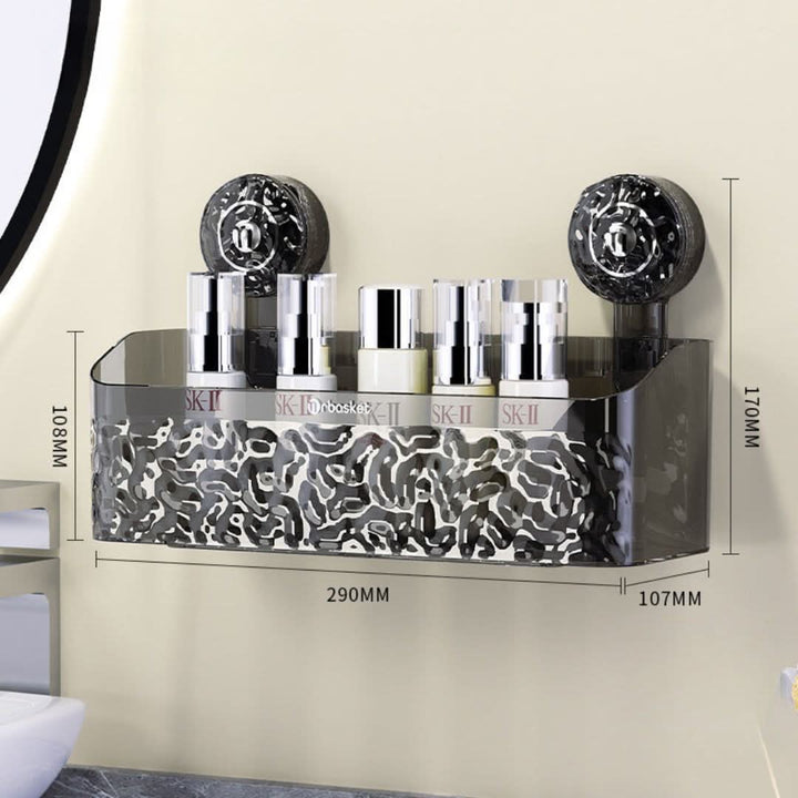 Kalsten | Bathroom Suction Cup Shelf – Easy Storage Solution