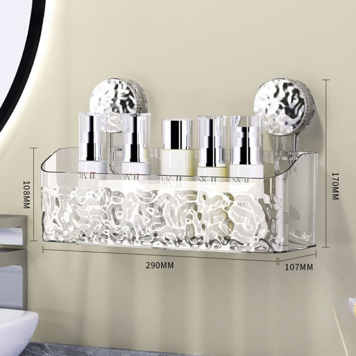 Kalsten | Bathroom Suction Cup Shelf – Easy Storage Solution
