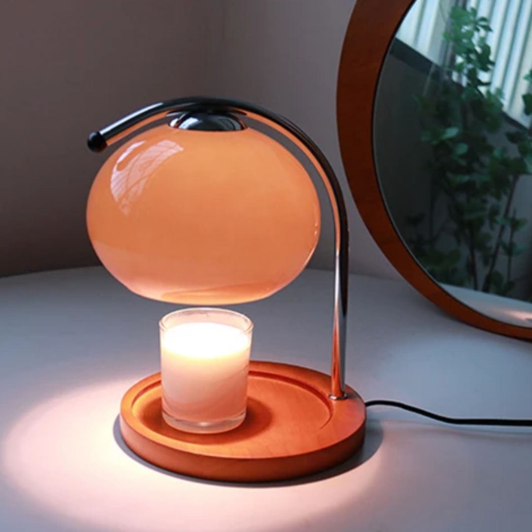 Eindhoven Alyssa Retro Glass Table Lamp | Kalsten