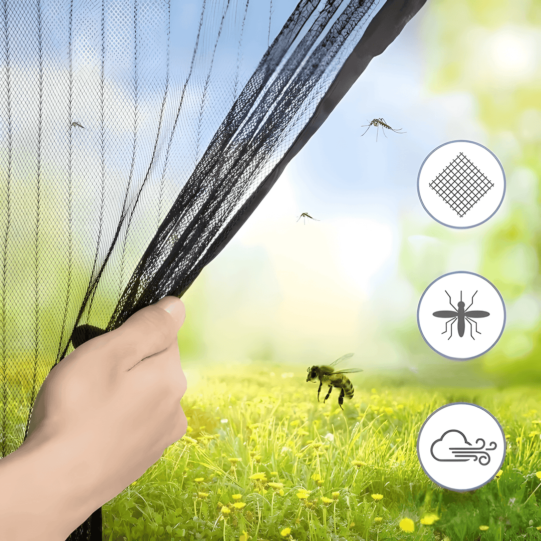 Self-closing Magnetic Insect Screen with Pet-friendly Opening | Kalsten