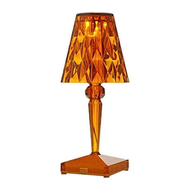Acrylic Crystal Table Lamp – Artistic Design, Dimmable, Energy Saving, Ideal for Living Room or Bedroom | Kalsten