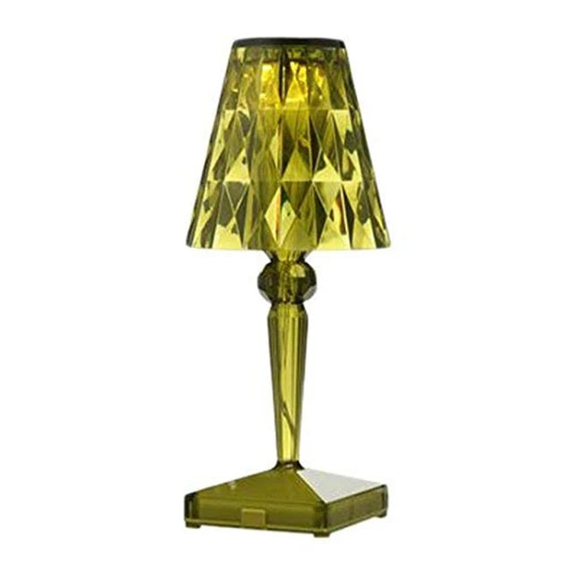 Acrylic Crystal Table Lamp – Artistic Design, Dimmable, Energy Saving, Ideal for Living Room or Bedroom | Kalsten