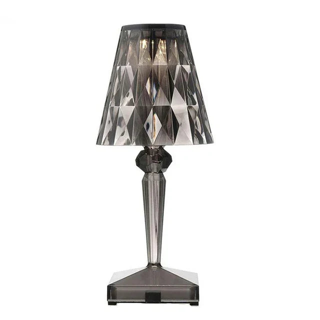 Acrylic Crystal Table Lamp – Artistic Design, Dimmable, Energy Saving, Ideal for Living Room or Bedroom | Kalsten