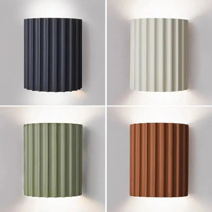 VaultLight | Vibrant Contemporary Resin Wall Light Fixture | Kalsten