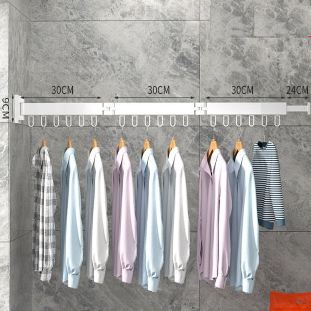 Retractable Wall-Mounted Clothes Dryer