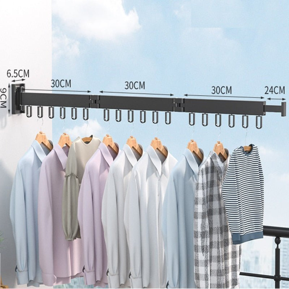 Retractable Wall-Mounted Clothes Dryer
