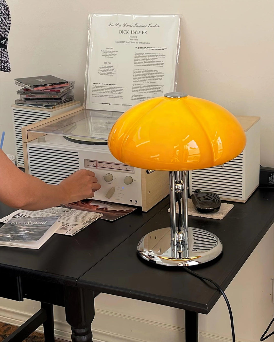 Mushroom Bauhaus Table Lamp | Kalsten