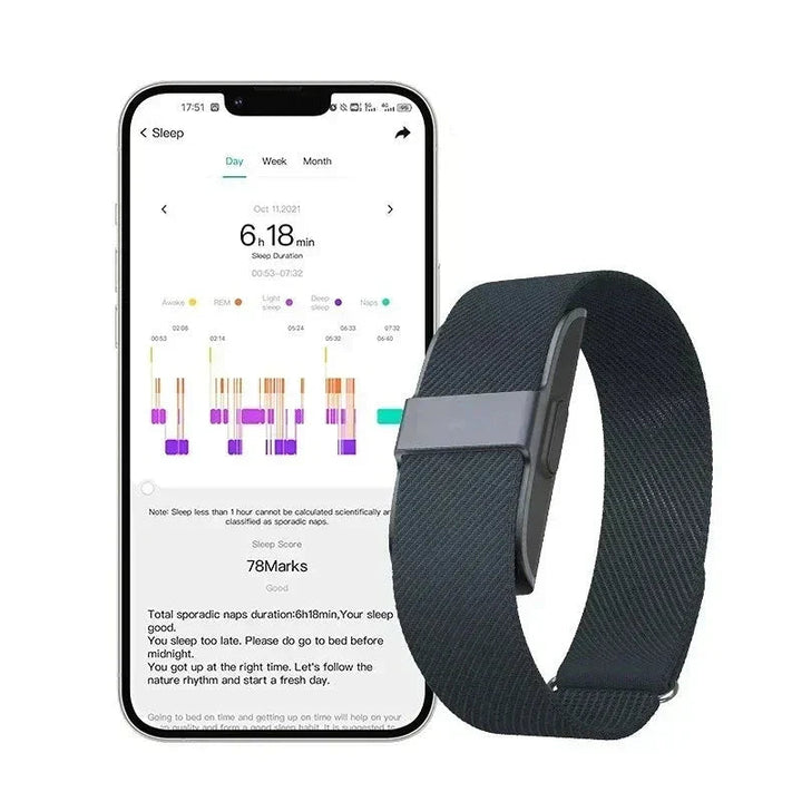 Kalsten | LifeTrack Activity Band – Discreet Fitness Tracker with Heart Rate and Step Counter