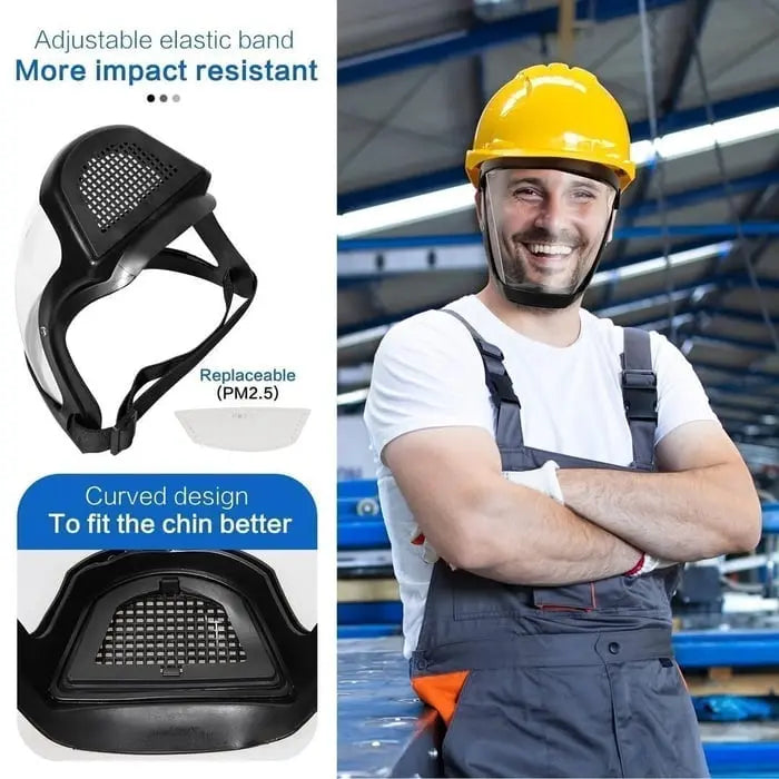 Kalsten | Full Face Shield Mask with Anti-Fog Function