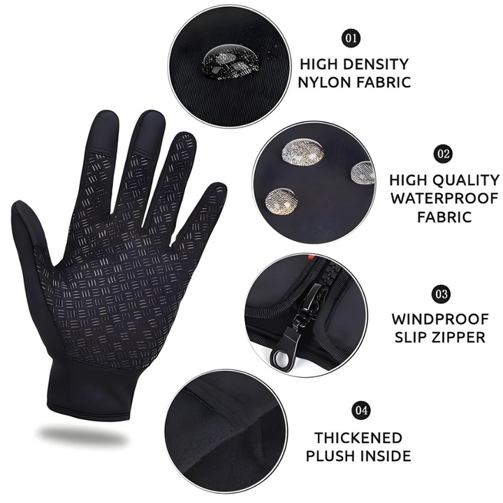 Water Resistant Windproof Winter Thermal Gloves Kalsten