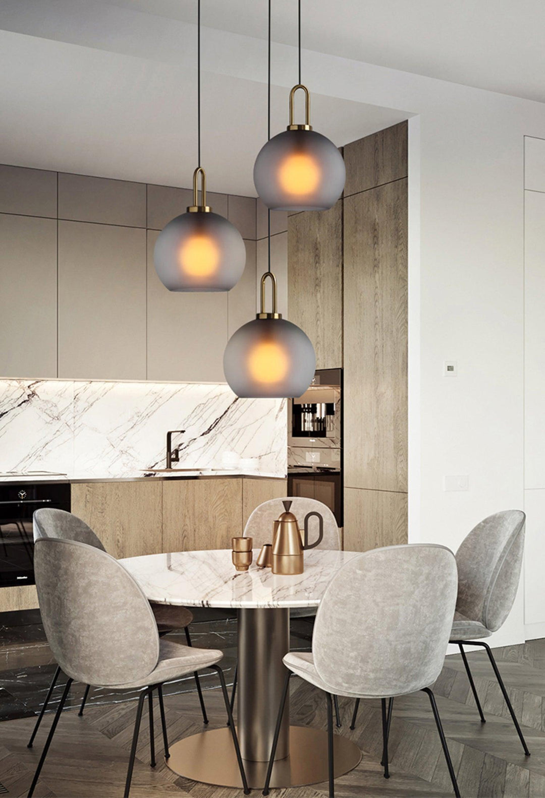 Pendulum Glass Houselight Pendant Lamp | Kalsten
