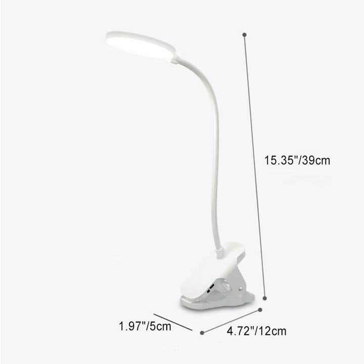 Kalsten | Simple LED Clip Desk Lamp rechargeable Eye Protection Night Light